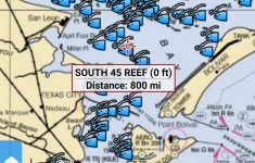 Galveston Bay Texas Gps Fishing Spots, Fishing Map &amp; Fishing Locations - Texas Oil Rig Fishing Map