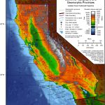 Geography Of California Google Maps California Southern California   California Elevation Map