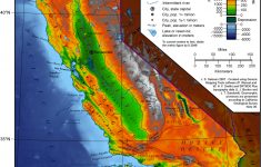 Geography Of California - Wikipedia - California Landforms Map