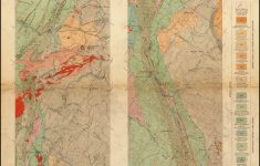 Geological Map Of The Mother Lode Belt, California. . . . - Barry - California Mother Lode Map