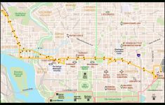 Georgetown-Union Station - Washington D.c. Circulator - Printable Street Map Of Washington Dc