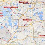 Getting Around The Orlando Theme Parks | Disney | Orlando Theme   Florida Theme Parks On A Map
