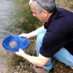Gold Panning In Guadalupe River In Seguin Texas   Youtube   Gold Prospecting In Texas Map