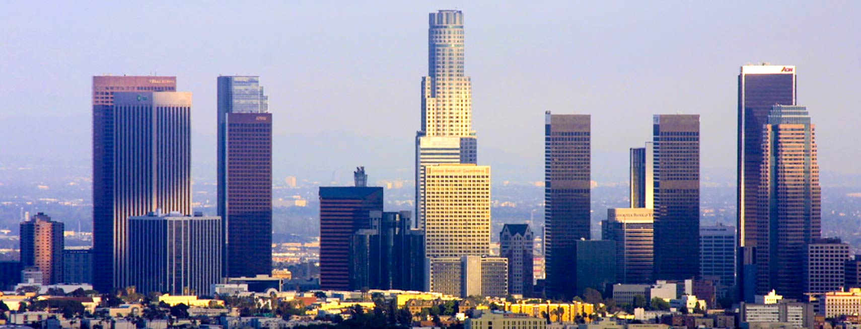 Google Map Of The City Los Angeles, Usa - Nations Online Project - La California Google Maps