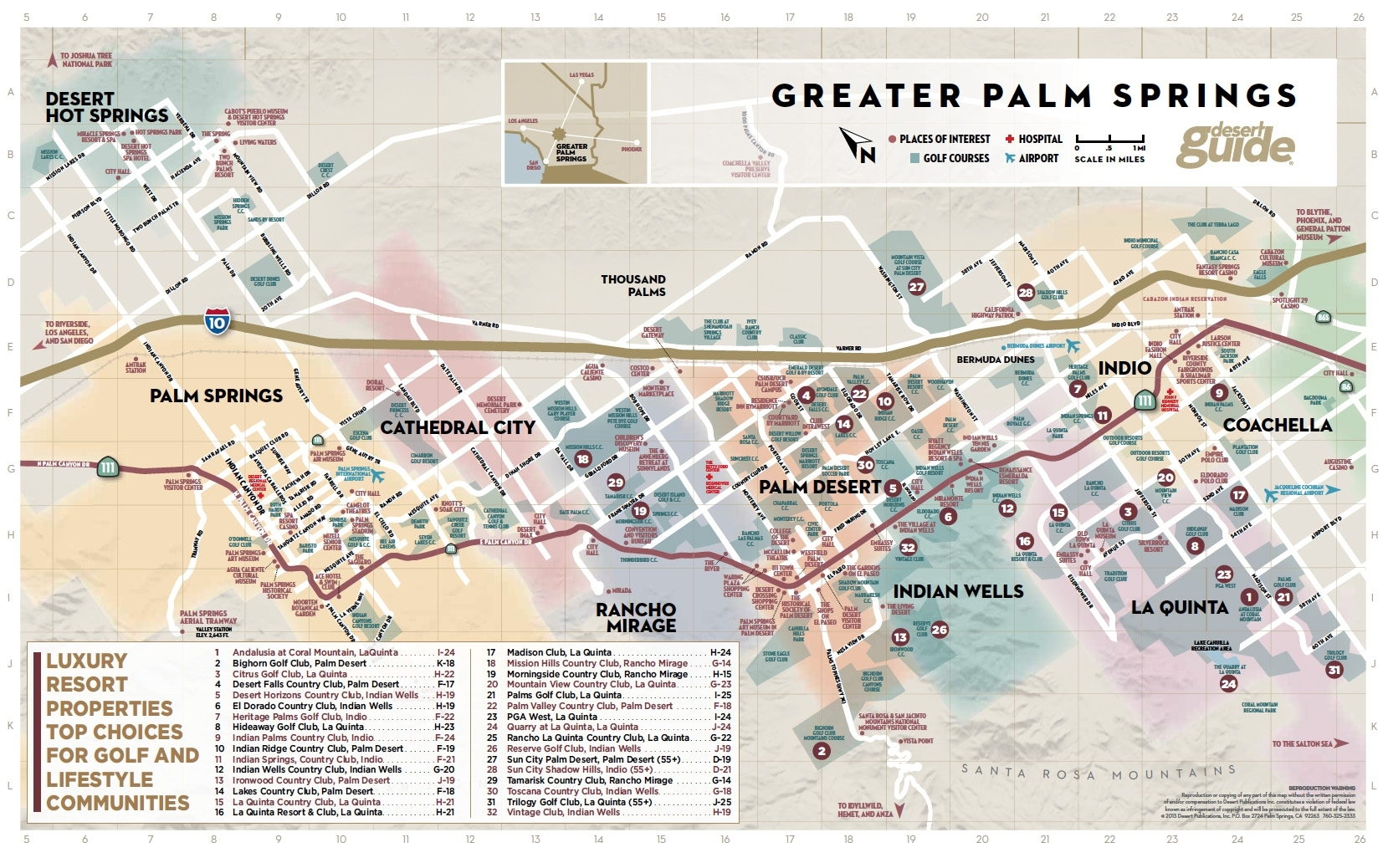 Where Is Palm Desert California Map Printable Maps 0142