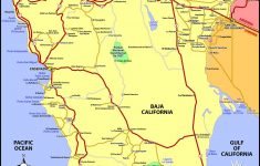 Google Maps California Map Of Ensenada Baja California California - Baja California Road Map