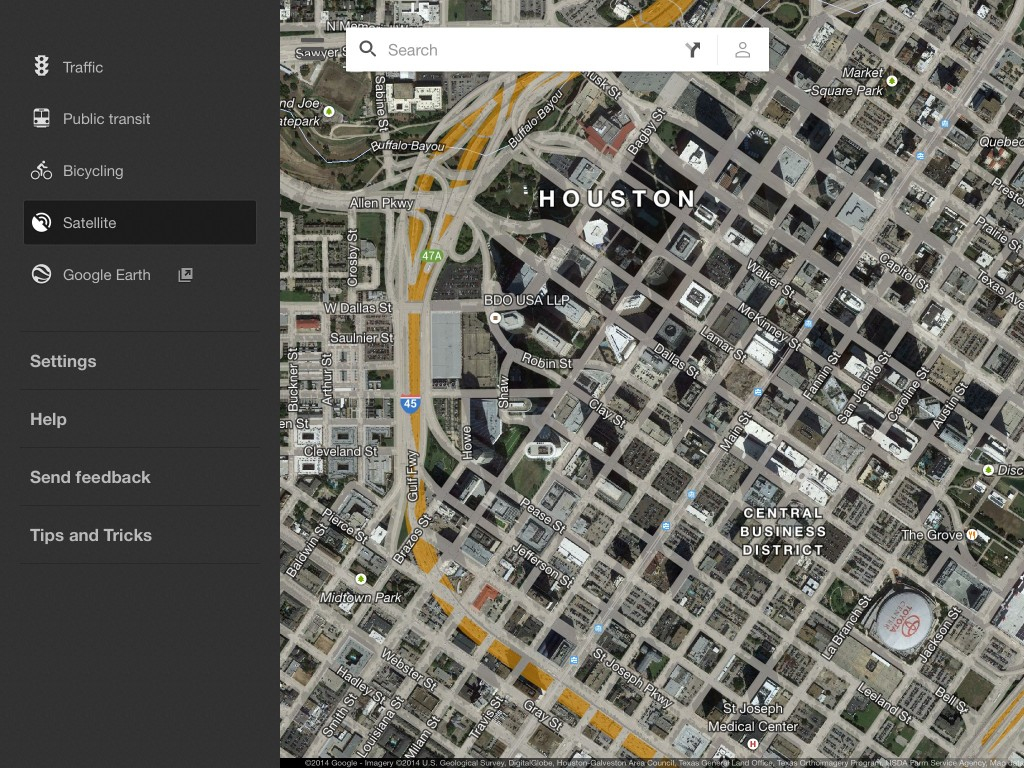 Google Maps For Ipad | Download App And Street View | Tmb - Google Maps Street View Houston Texas