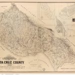 Google Maps Tulare Ca Valid Santa Cruz County California 1889 Old   Google Maps Santa Cruz California