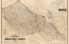 Google Maps Tulare Ca Valid Santa Cruz County California 1889 Old - Google Maps Santa Cruz California