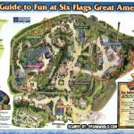 Great America California Map   Klipy   Six Flags Map California 2018