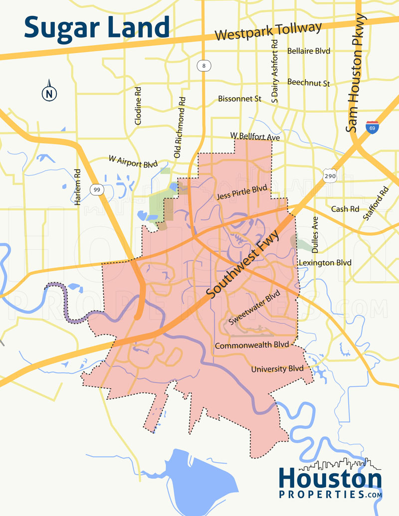 Greatwood Sugar Land Tx Real Estate Guide | Greatwood Homes For Sale - Sugar Land Texas Map
