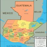 Guatemala Map And Satellite Image   Google Map Of Central Florida