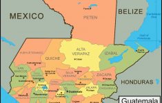 guatemala map and satellite image google map of central florida Guatemala Map And Satellite Image - Google Map Of Central Florida