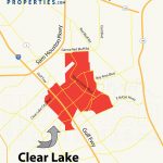 Guide To Clear Lake Houston Tx | Clear Lake Homes For Sale   Clear Lake Texas Map