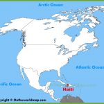 Haiti Location On The North America Map   Printable Map Of Haiti