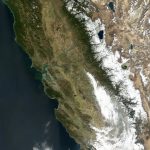 Heavy Snowfall In California Sierras   California Snow Map