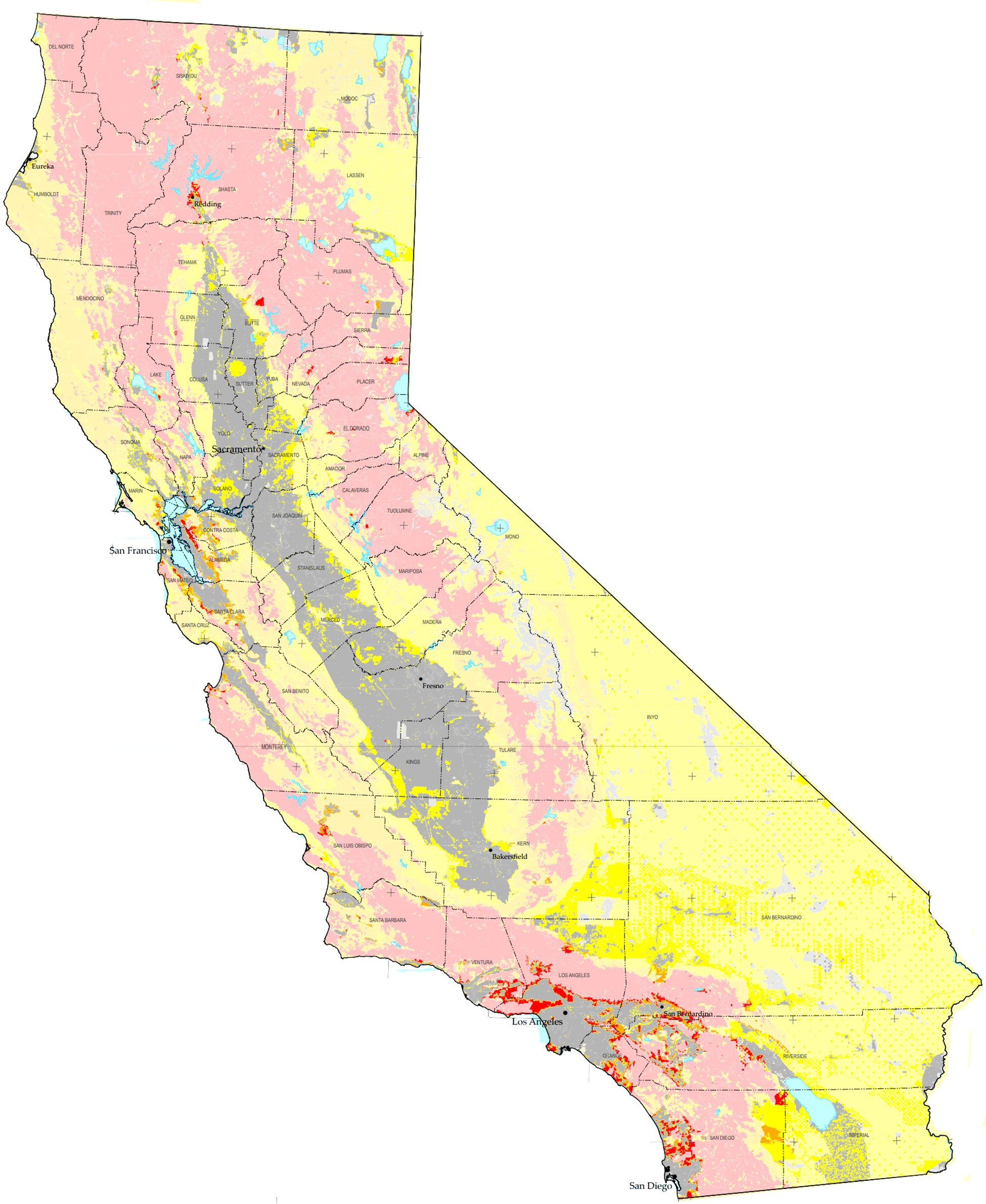 Here Are The Areas Of Southern California With The Highest Fire - Fire Map California 2017