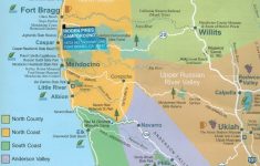 Hidden Pines Rv Park Campground - Fort Bragg California : Maps Fort - California Rv Campgrounds Map