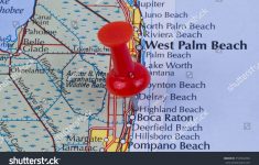 Highland Beach Florida Palm Beach County Stock Photo (Edit Now - Highland Beach Florida Map