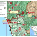 Highway 1 Conditions In Big Sur, California   California Highway 1 Map Pdf