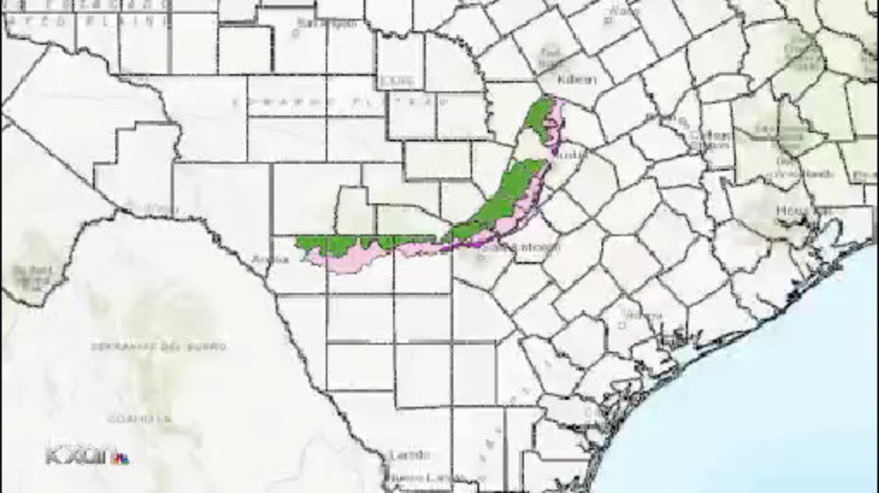 Hill Country Landowners Fight Kinder Morgan&amp;#039;s $2B Pipeline Proposal - Kinder Morgan Pipeline Map Texas