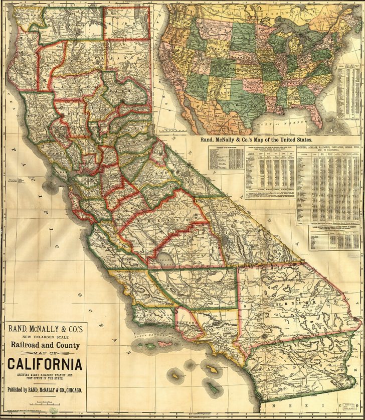 Historical Maps Of California - Historical Maps Of Southern California ...