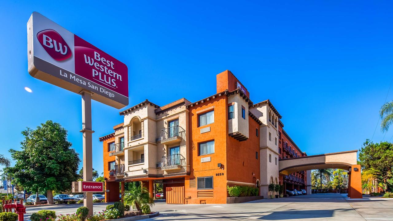Hotel Best Western Plus La Mesa San Diego, Ca - Booking - Map Of Best Western Hotels In California
