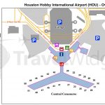 Houston Airport Map   Map Of Houston Airport (Texas   Usa)   Houston Texas Map Airports