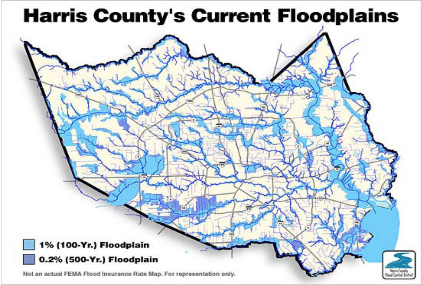 Houston Harvey Flooding Map In Tx Tribune: I Don&amp;#039;t Understand Why - Fema Flood Maps Texas