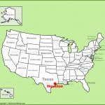Houston Location On The U.s. Map   Houston Texas Map