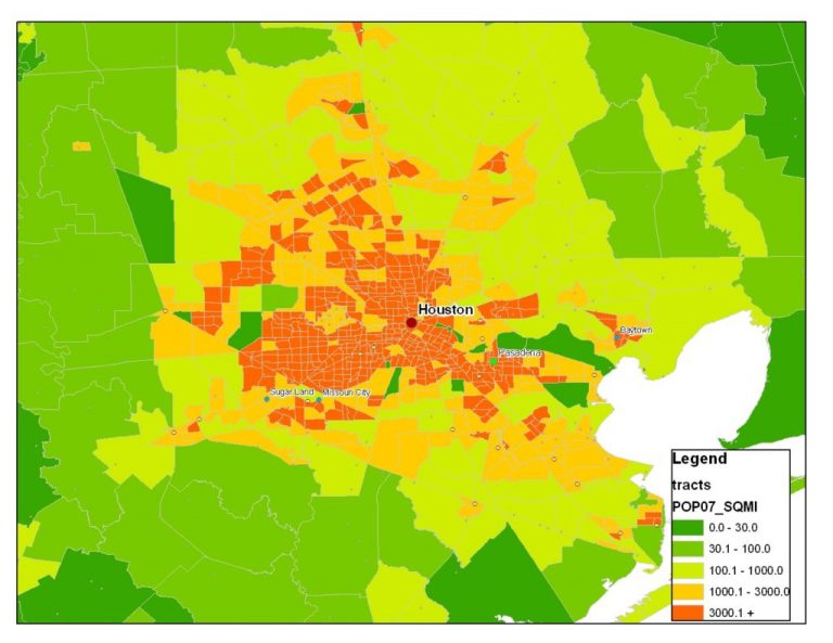 Houston Population 2018 Texas • Live Population Texas Population Heat