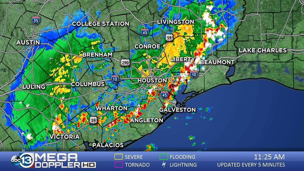 Houston Weather Map In Motion Fortable Monday Ahead Catastrophic - Radar Map For Houston Texas