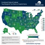 How High Are Capital Gains Tax Rates In Your State? | Tax Foundation   Florida Property Tax Map