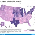 How High Are Property Taxes In Your State? | Tax Foundation   Florida Property Tax Map