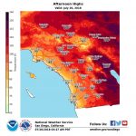 How Long Will Heat Wave Linger Over Southern California? – Orange   California Heat Map