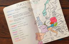How To Make Maps In Your Bullet Journal | Bad With Directions - How To Make A Printable Map