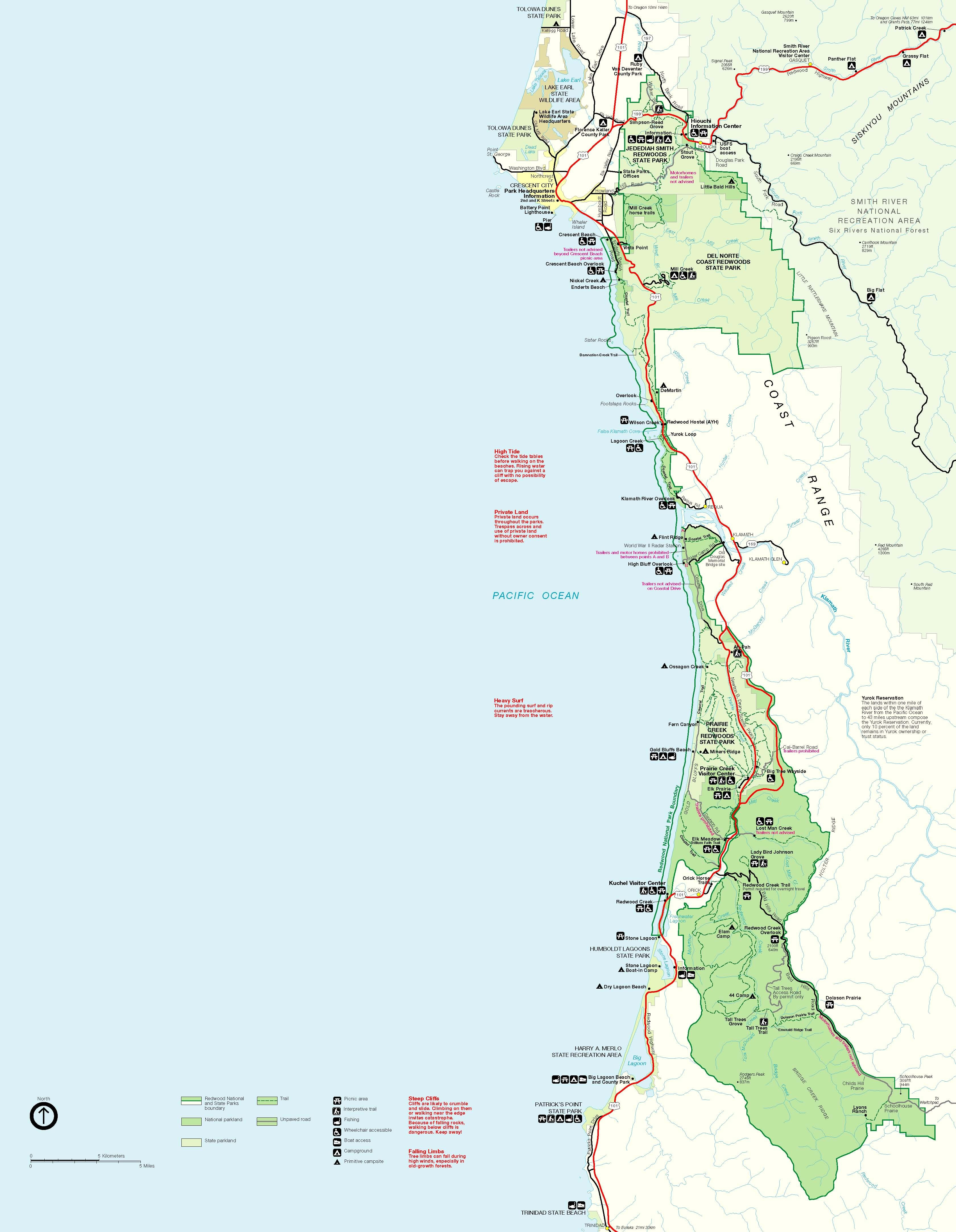 Http://www.redwoods/media/3141Mredwood%20Natl%20State%20Park - Redwoods Northern California Map