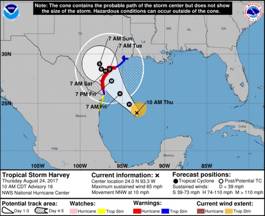 Hurricane Harvey Hits Galveston Over The Weekend - Tylka Law Firm ...