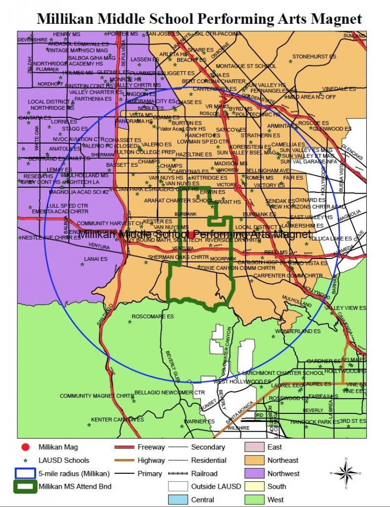 Hzntelmurueqmfdufcyktghadynhbehgiyeiylcl Printable Maps Where Is - Sherman Oaks California Map