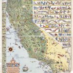 Illustrated Tourist Map Of California, San Jose   1927   Stuff I   Illustrated Map Of California