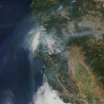 Image: Blanket Of Smoke From Northern California Fires   California Wildfire Satellite Map