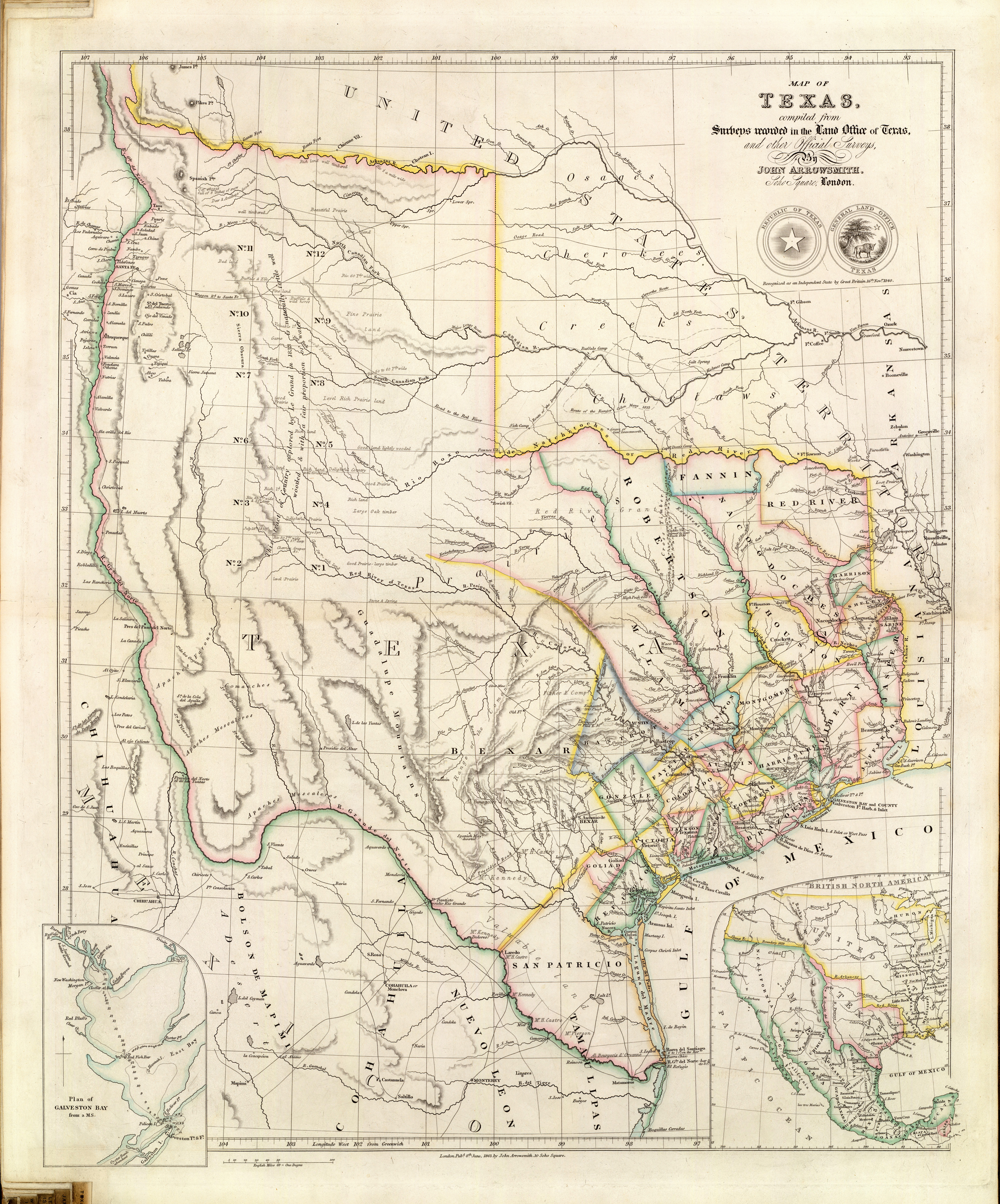 Imagining Texas: An Historical Journey With Maps | The History Center - Texas Land Office Maps