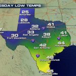 Increasing Snow Chances Forwest Texas?   Weathernation   Texas Weather Map