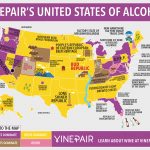 Infographic: United States Of Alcohol   Florida Winery Map