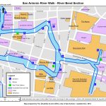 Information On Disability Access On The San Antonio Riverwalk   Map Of Hotels Near Riverwalk In San Antonio Texas