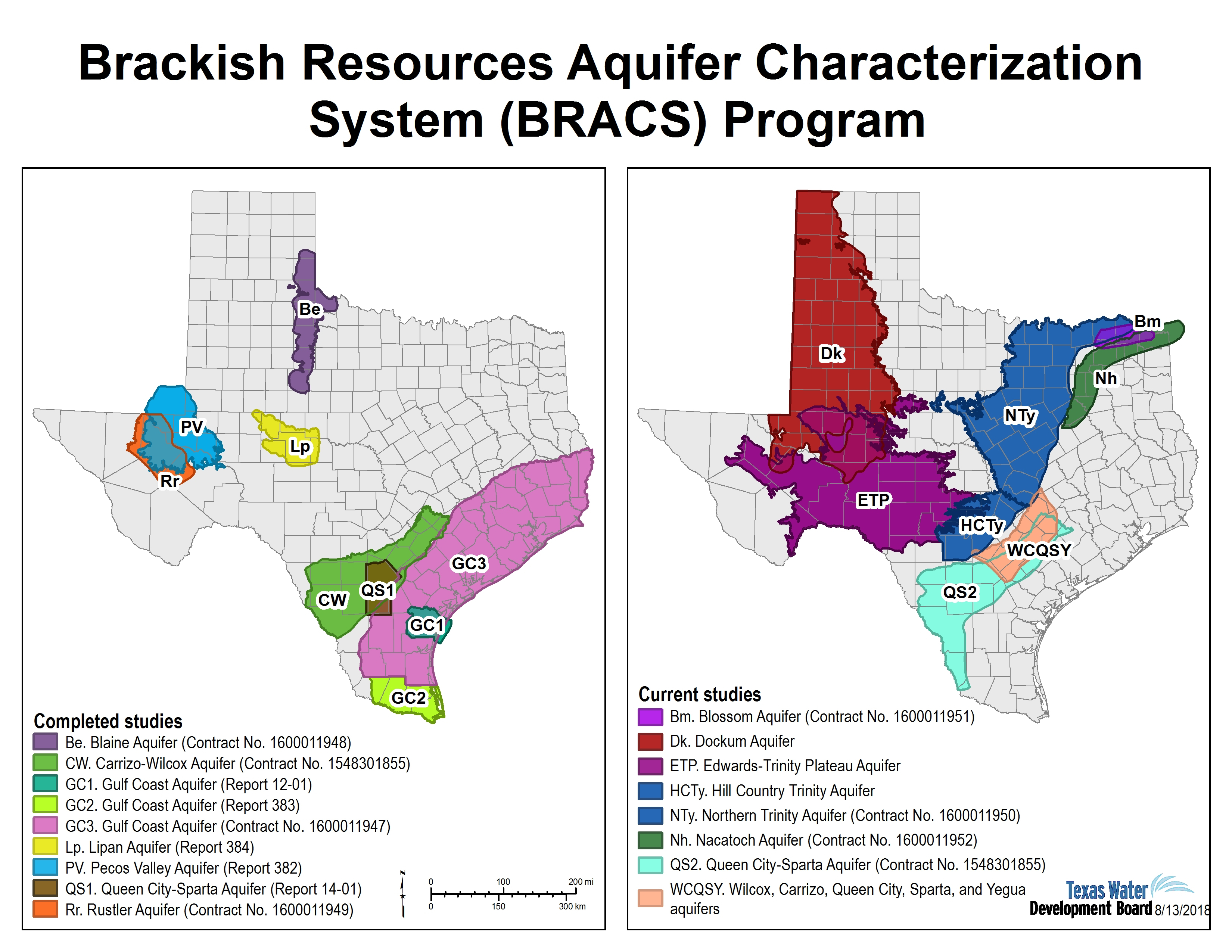 Innovative Water Technologies - Bracs | Texas Water Development Board - Texas Water Development Board Well Map