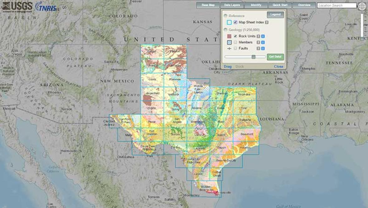 Interactive Geologic Map Of Texas Now Available Online - Interactive Map Of Texas