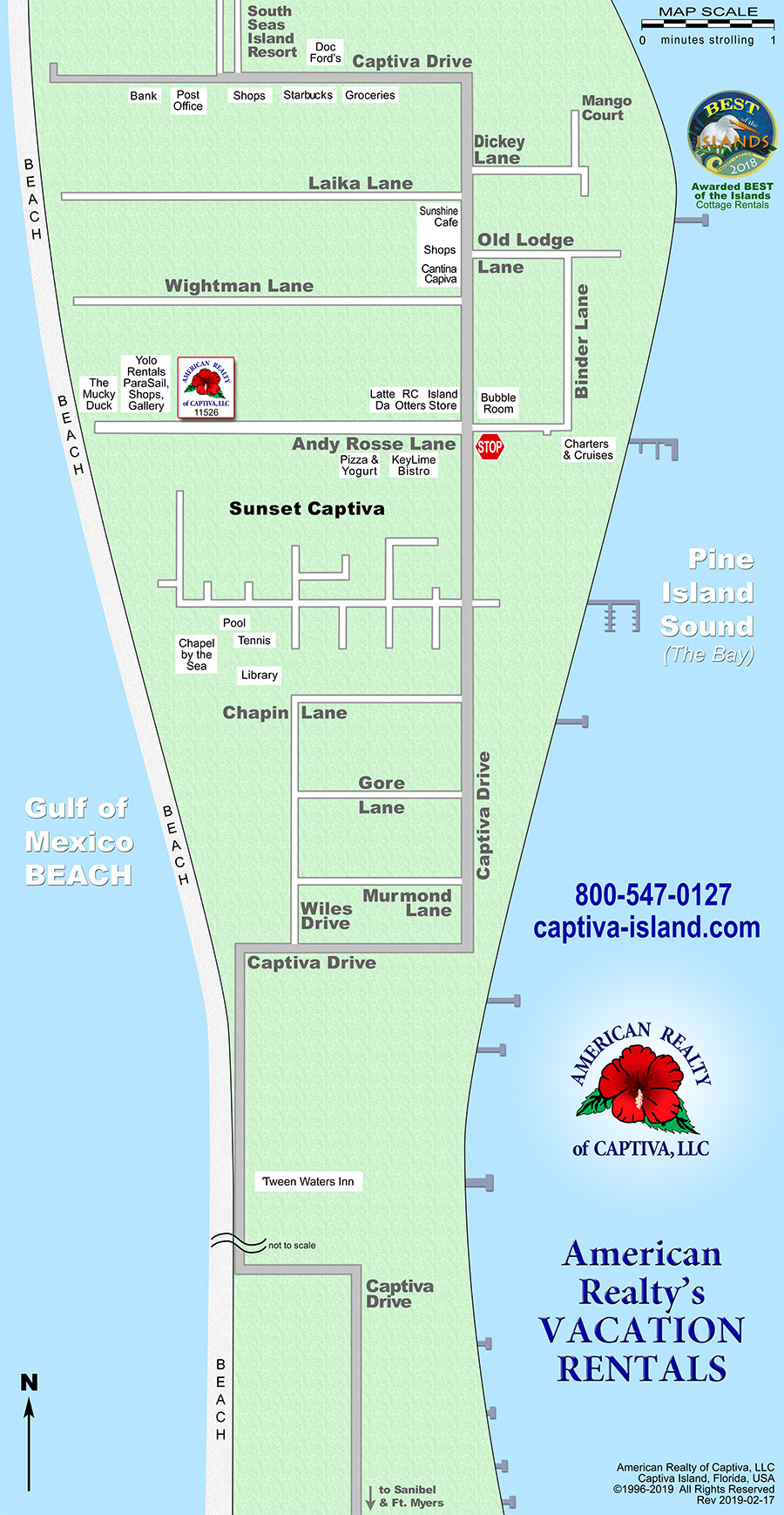 Interactive Map: Captiva, Florida (Amrc) - Captiva Island Florida Map