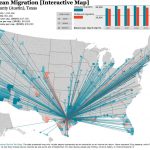Interactive Migration Map (Demographics, County, American   California Demographics Map