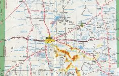 Interstate 40 - Aaroads - Texas Highways - Map Of Texas Highways And Interstates